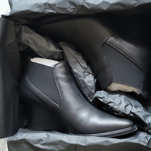 Aquatalia Pennie Wedge Booties - Picture 4 of 7